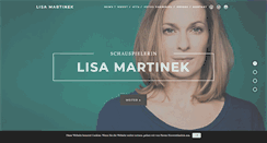 Desktop Screenshot of lisamartinek.com